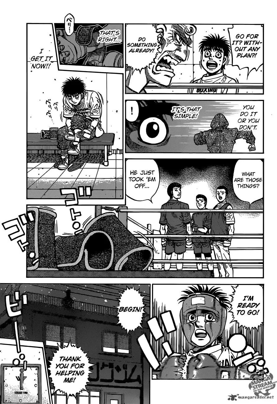 Hajime no Ippo Chapter 1175 page 7