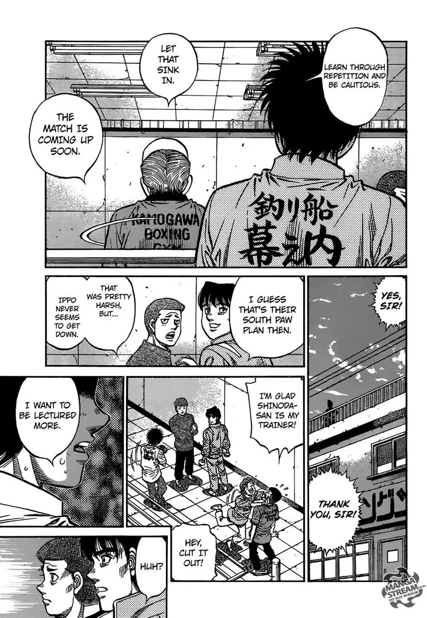 Hajime no Ippo Chapter 1176 page 3