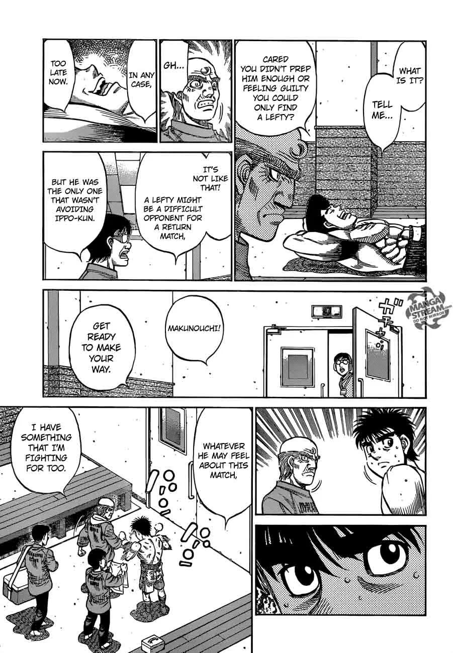 Hajime no Ippo Chapter 1179 page 3