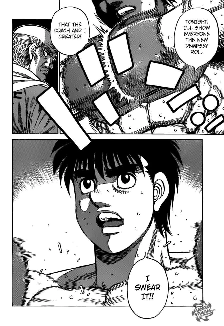 Hajime no Ippo Chapter 1179 page 4