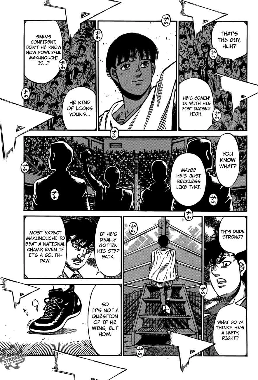 Hajime no Ippo Chapter 1179 page 7
