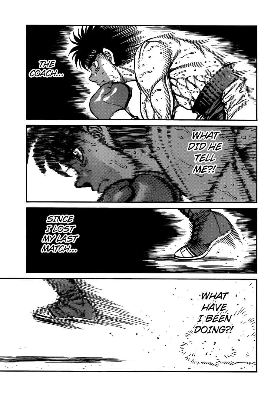 Hajime no Ippo Chapter 1181 page 1