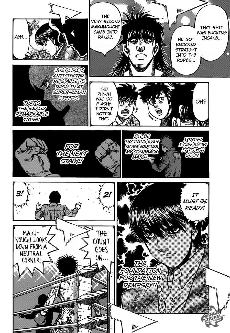 Hajime no Ippo Chapter 1182 page 2