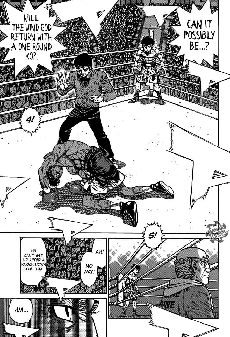 Hajime no Ippo Chapter 1182 page 3