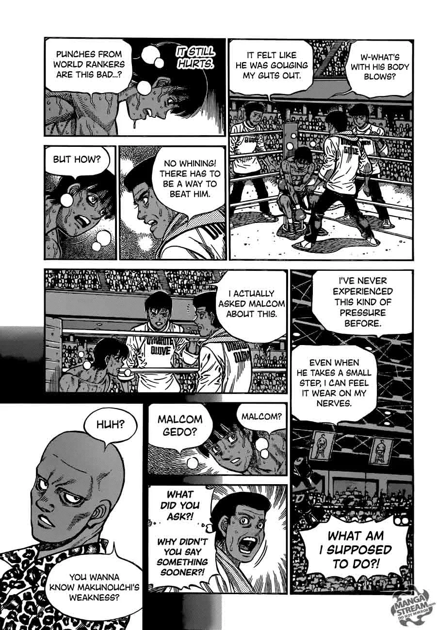 Hajime no Ippo Chapter 1185 page 7