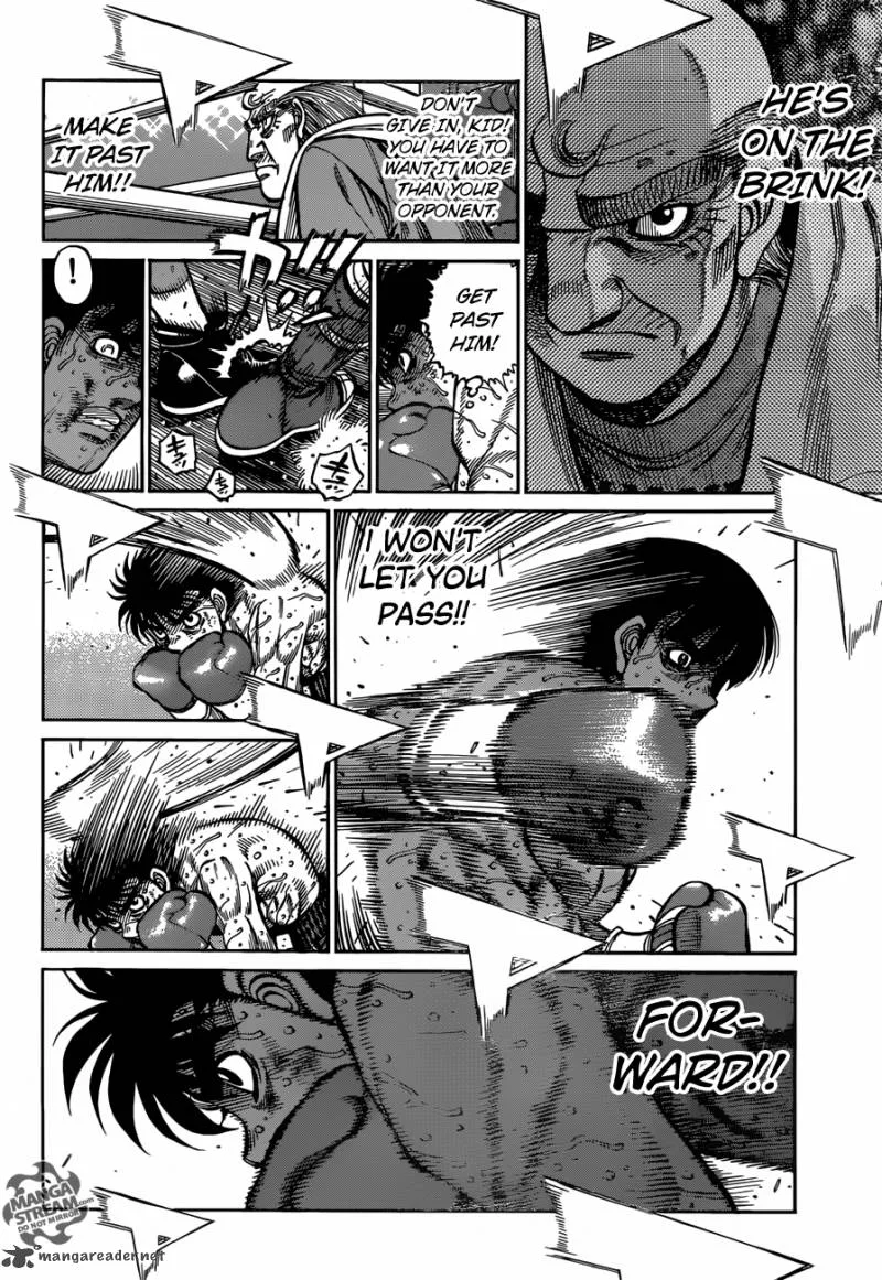 Hajime no Ippo Chapter 1189 page 16