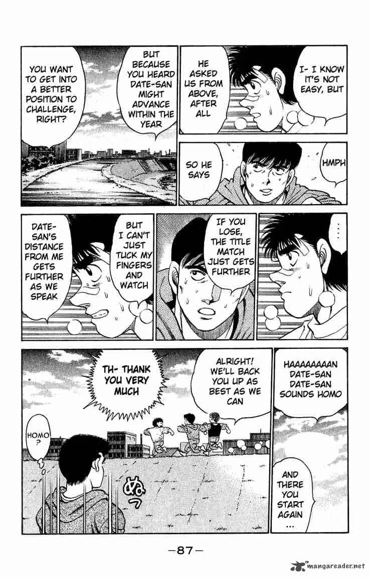Hajime no Ippo Chapter 119 page 5