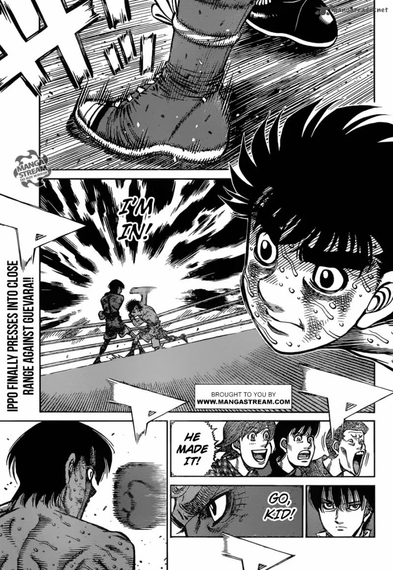 Hajime no Ippo Chapter 1190 page 1