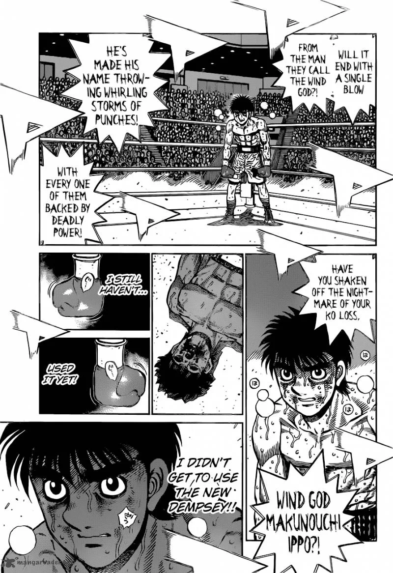 Hajime no Ippo Chapter 1190 page 8