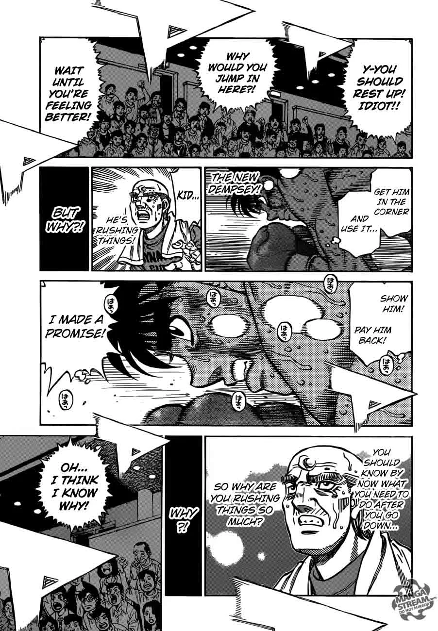 Hajime no Ippo Chapter 1196 page 9