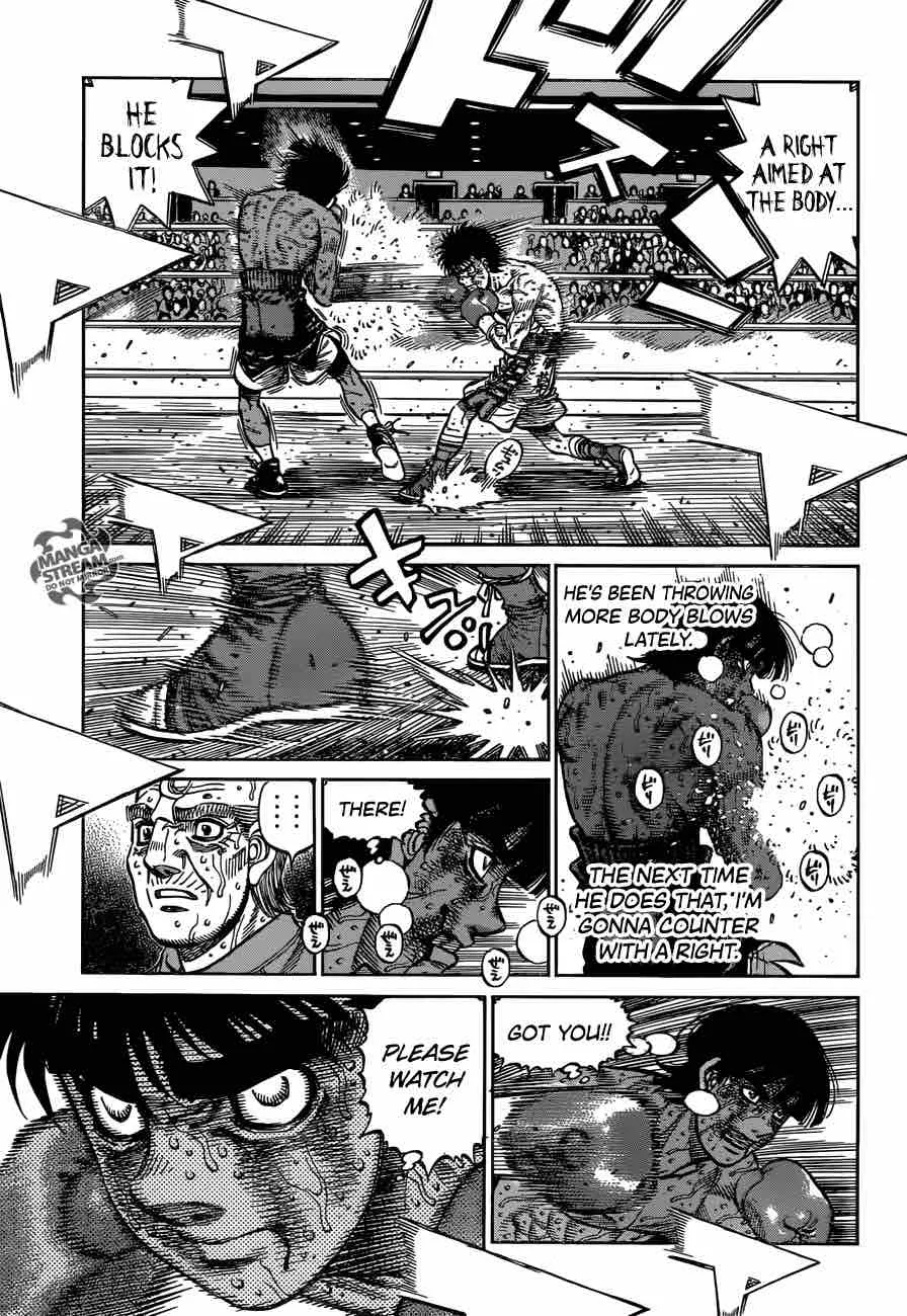 Hajime no Ippo Chapter 1200 page 3