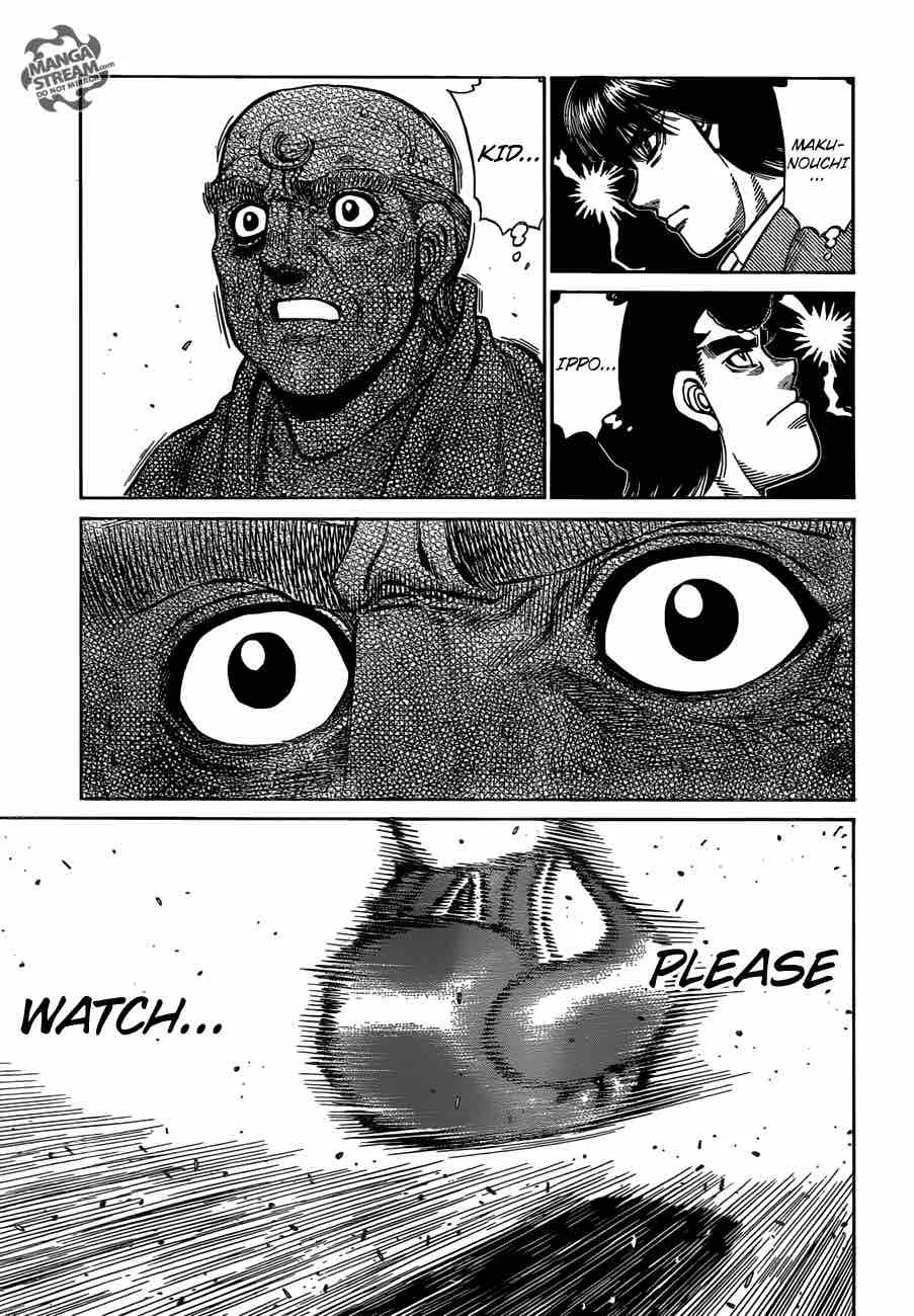 Hajime no Ippo Chapter 1201 page 15