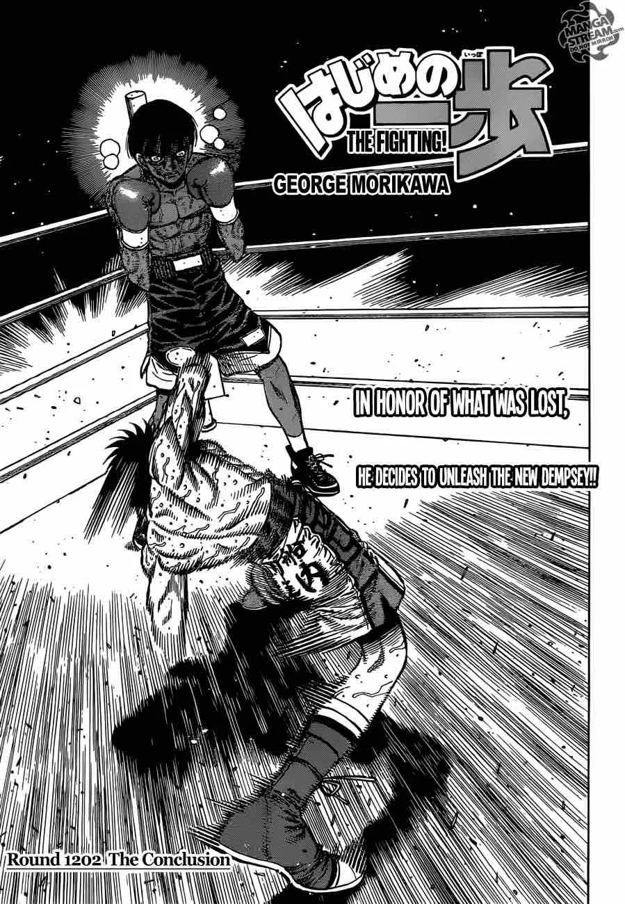 Hajime no Ippo Chapter 1202 page 1