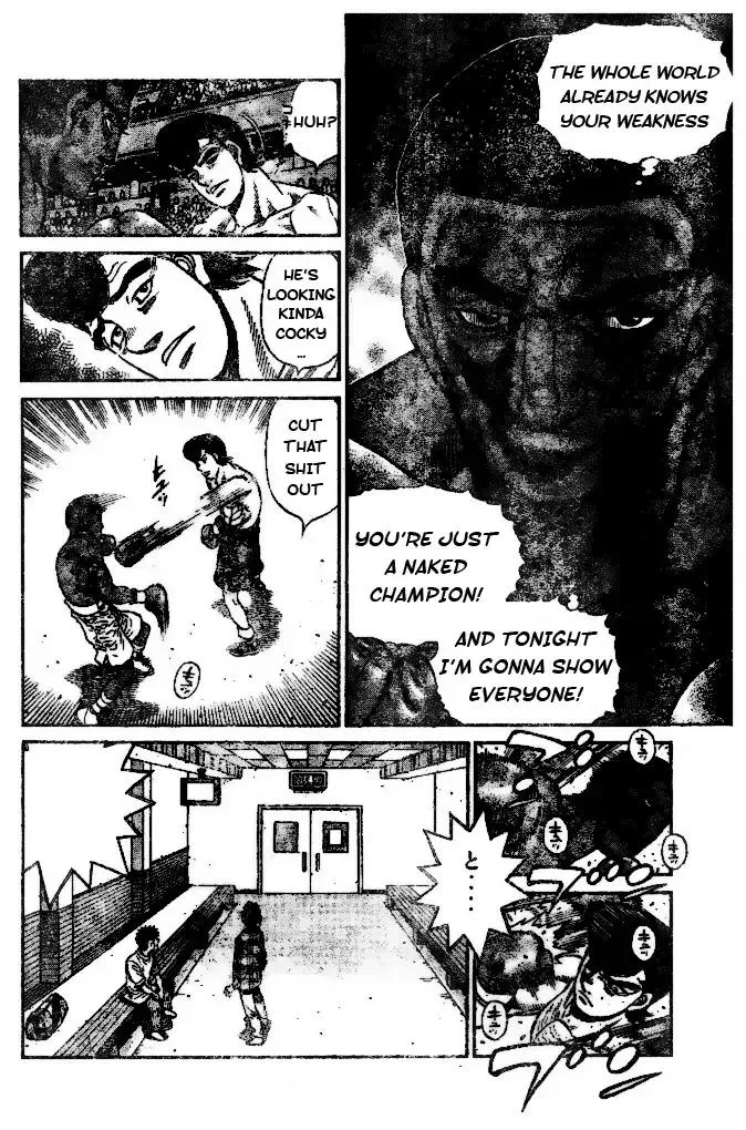 Hajime no Ippo Chapter 1205 page 4