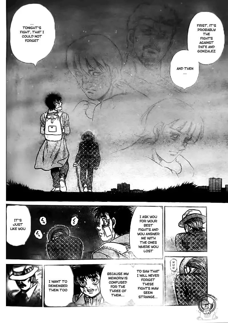 Hajime no Ippo Chapter 1206 page 8