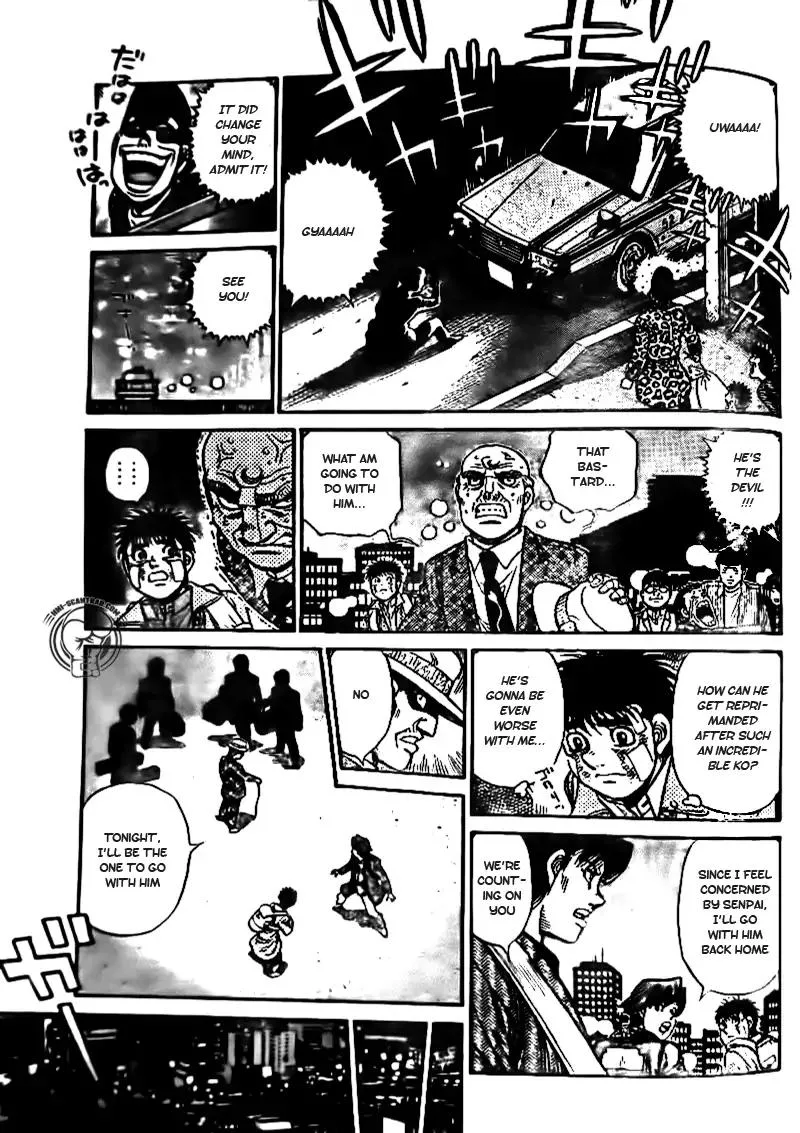 Hajime no Ippo Chapter 1206 page 3