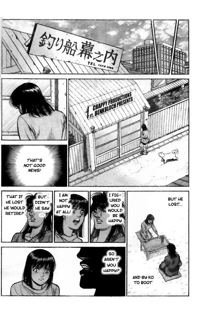 Hajime no Ippo Chapter 1207 page 6