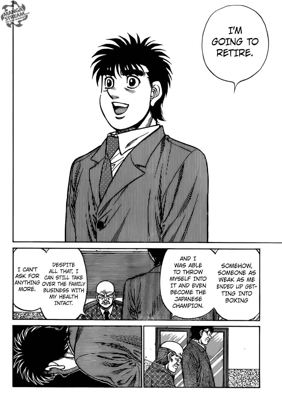 Hajime no Ippo Chapter 1208 page 10