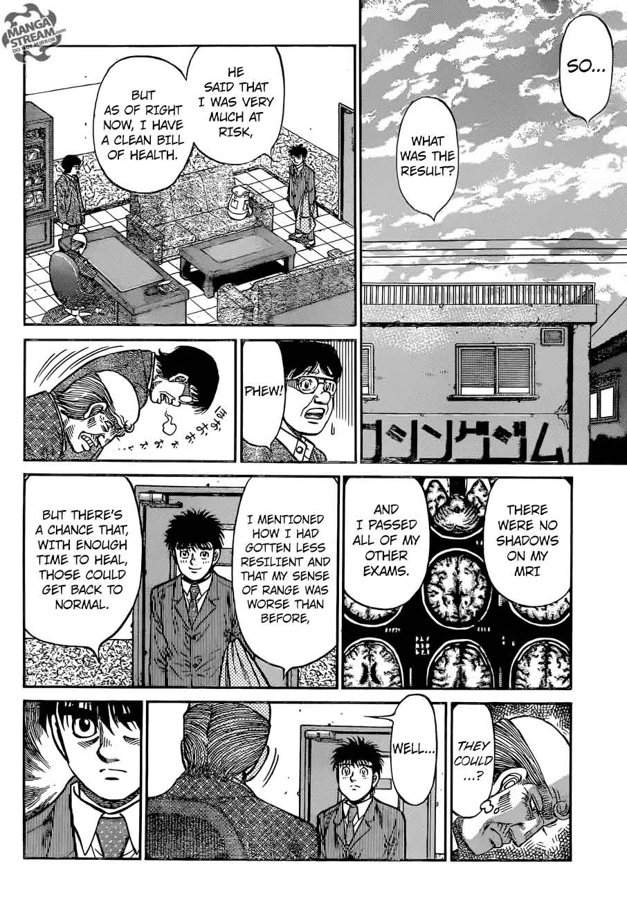Hajime no Ippo Chapter 1208 page 8