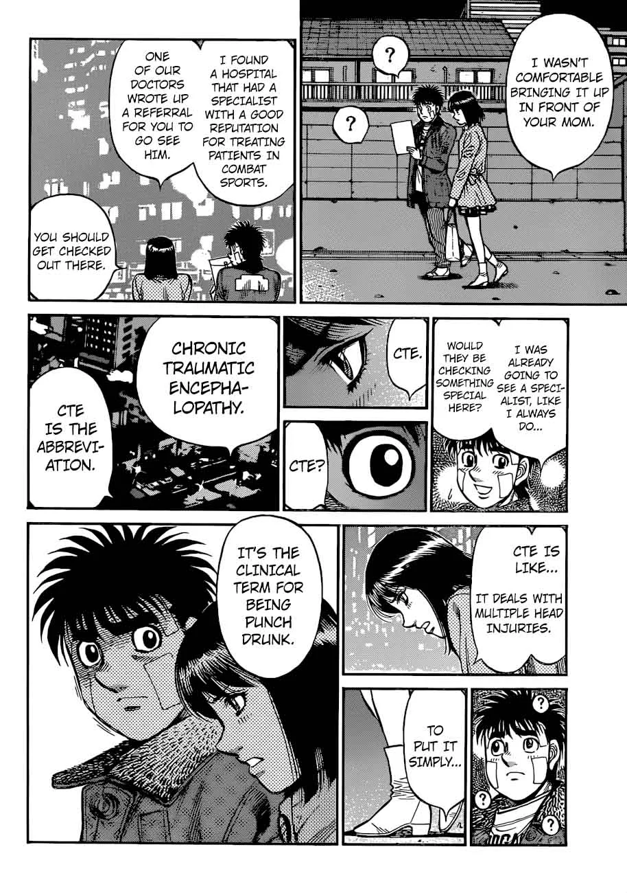 Hajime no Ippo Chapter 1208 page 2