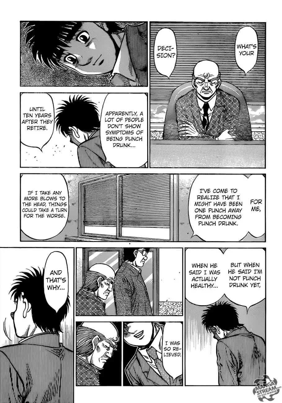 Hajime no Ippo Chapter 1208 page 9