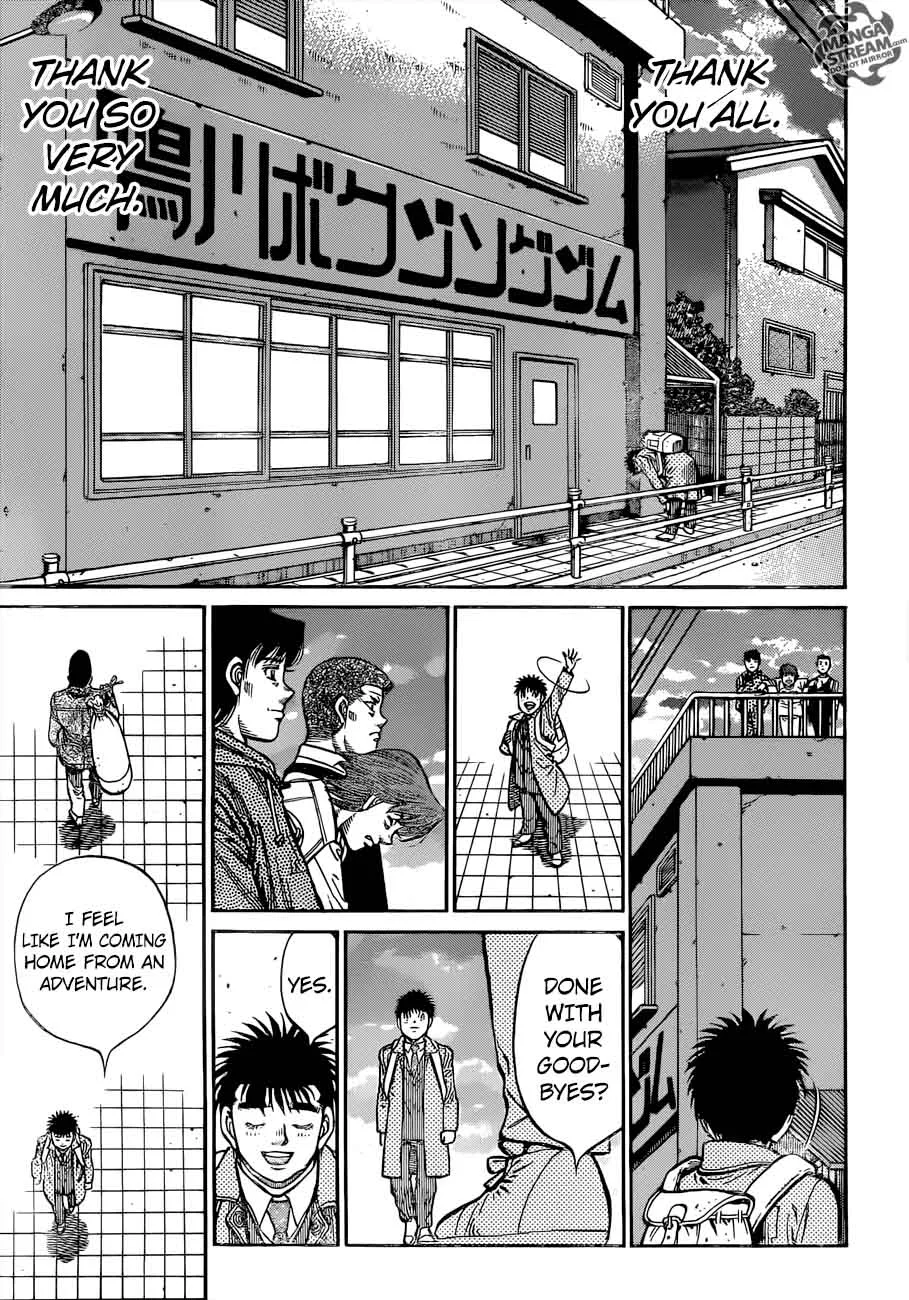 Hajime no Ippo Chapter 1208 page 11