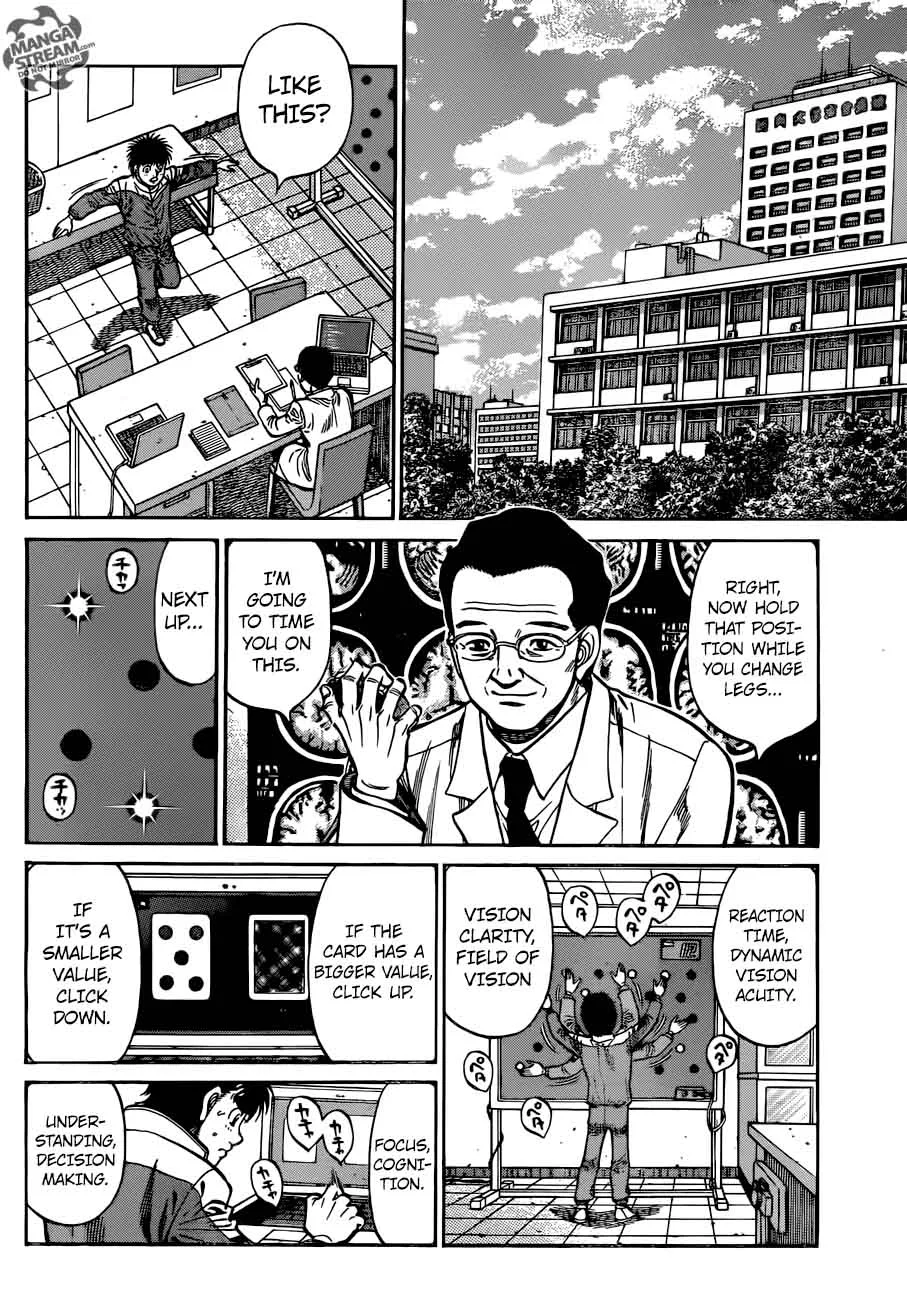 Hajime no Ippo Chapter 1208 page 6
