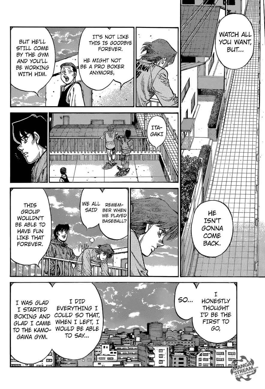 Hajime no Ippo Chapter 1209 page 6