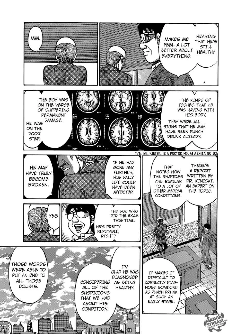 Hajime no Ippo Chapter 1209 page 3