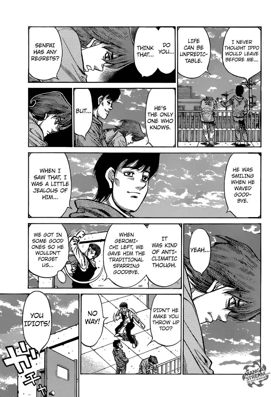 Hajime no Ippo Chapter 1209 page 7