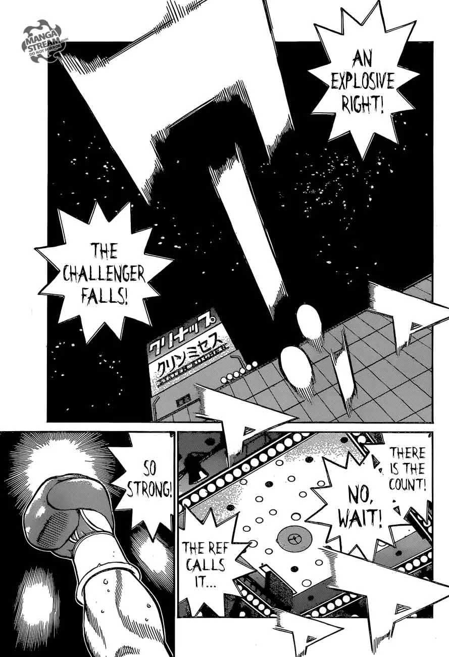 Hajime no Ippo Chapter 1210 page 1