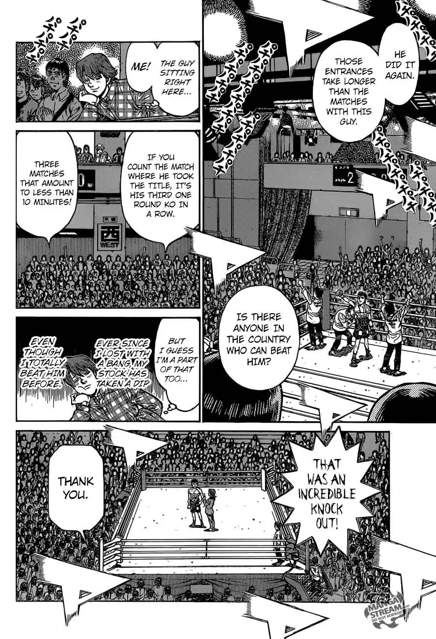 Hajime no Ippo Chapter 1210 page 3