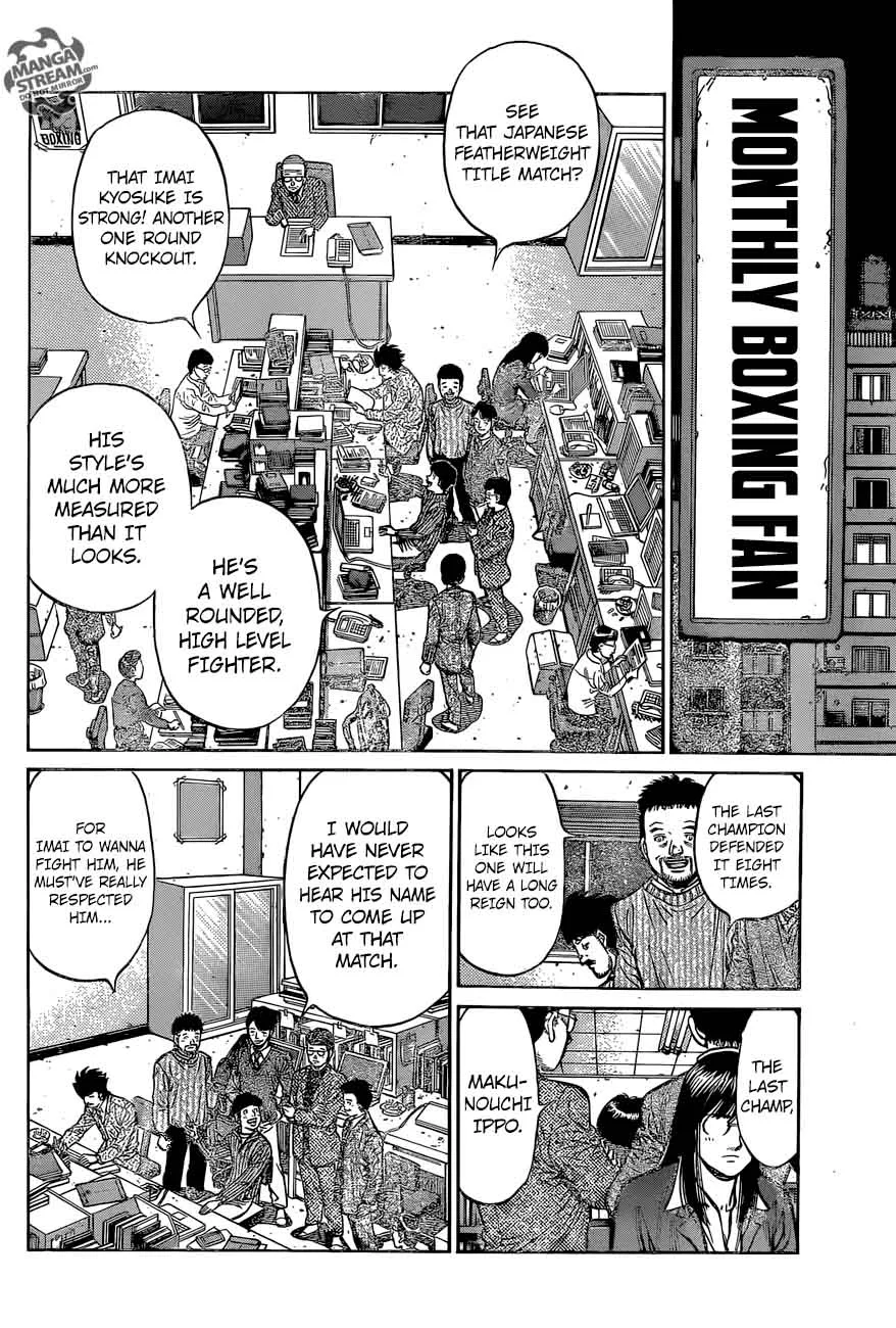 Hajime no Ippo Chapter 1211 page 2