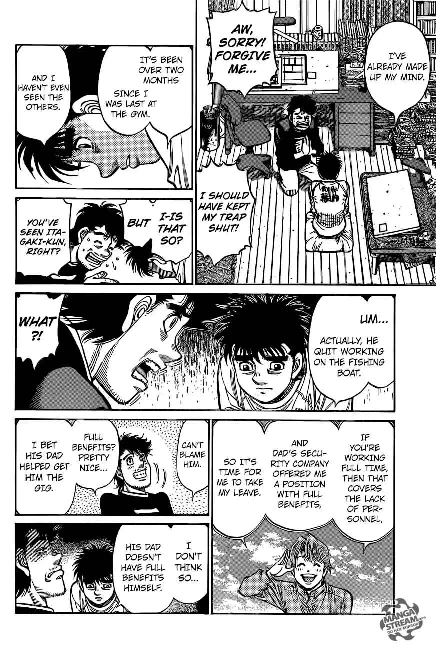 Hajime no Ippo Chapter 1211 page 10