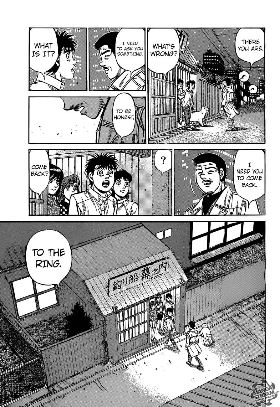 Hajime no Ippo Chapter 1213 page 13