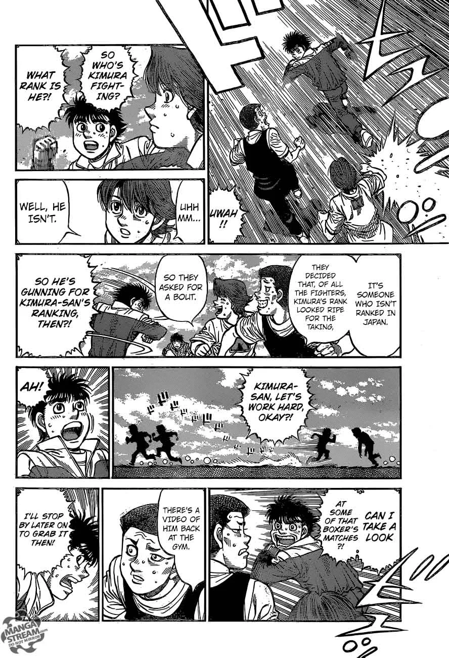 Hajime no Ippo Chapter 1216 page 3
