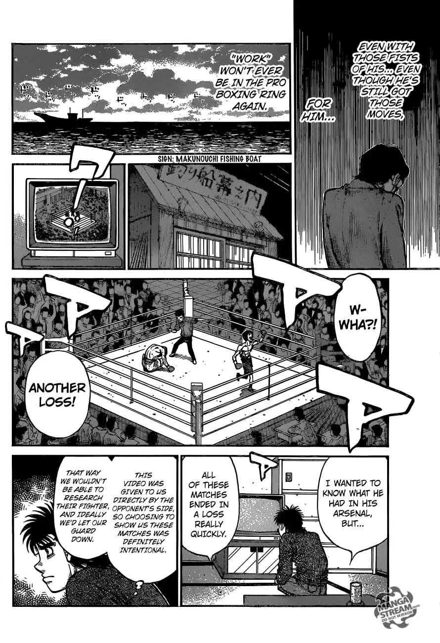 Hajime no Ippo Chapter 1216 page 8