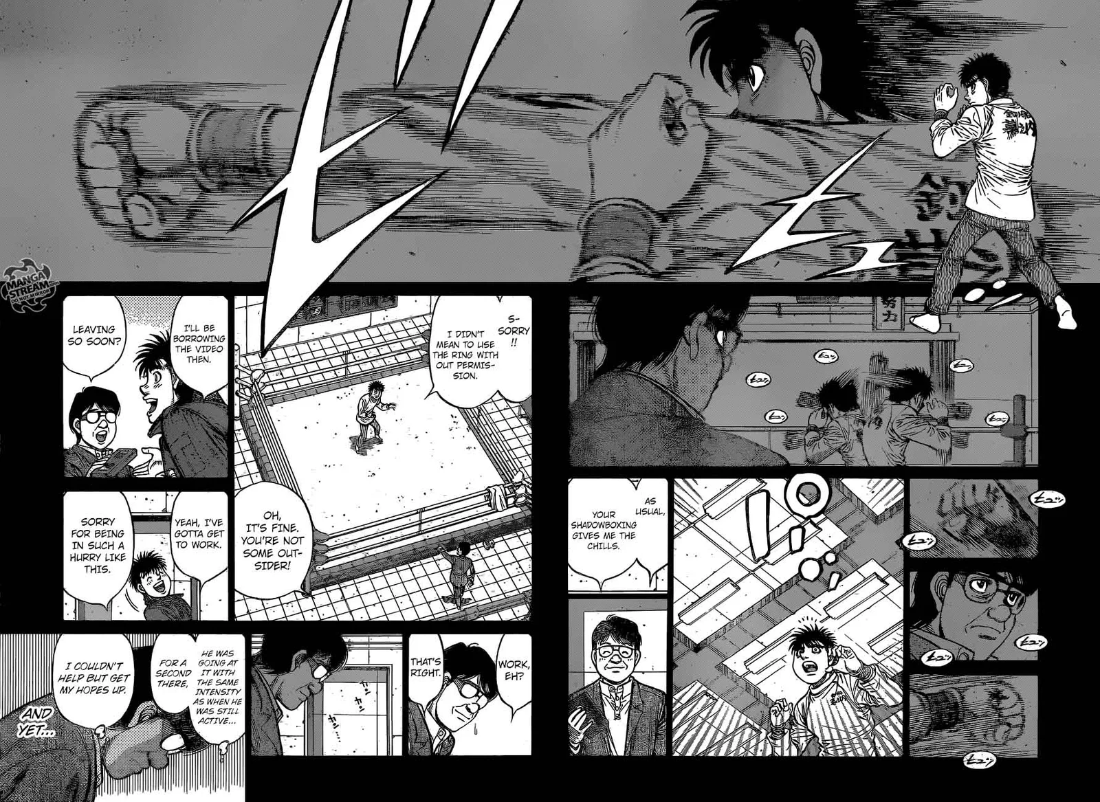 Hajime no Ippo Chapter 1216 page 7