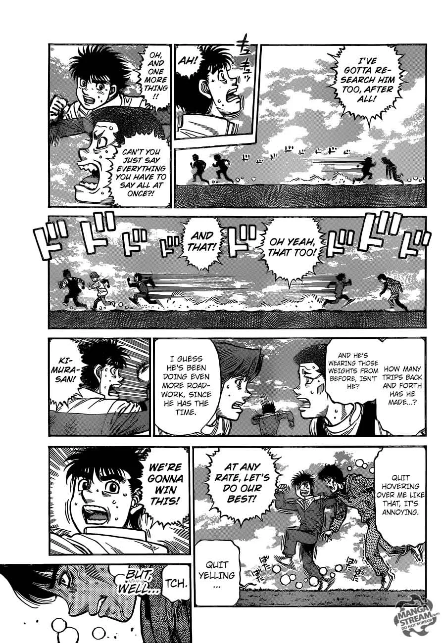 Hajime no Ippo Chapter 1216 page 4