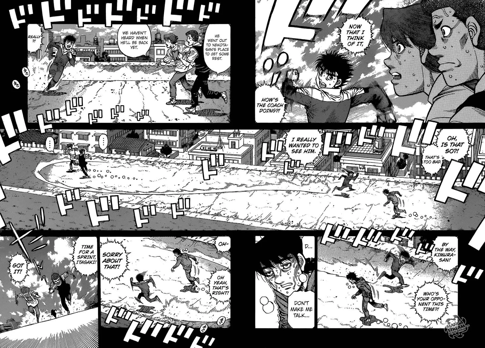Hajime no Ippo Chapter 1216 page 2