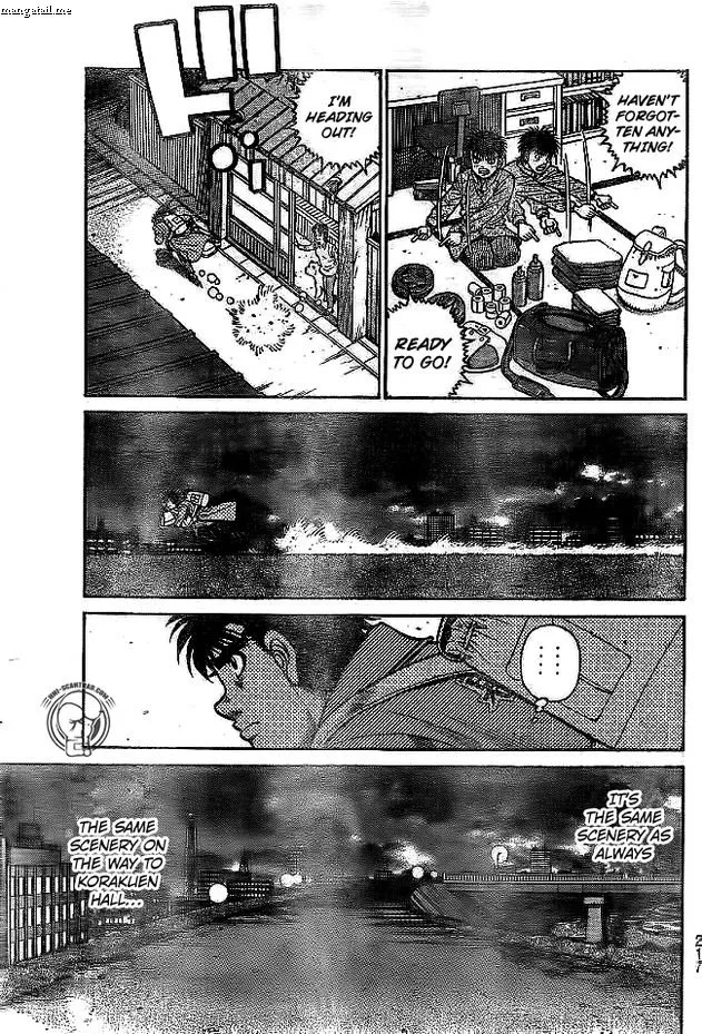 Hajime no Ippo Chapter 1217 page 11