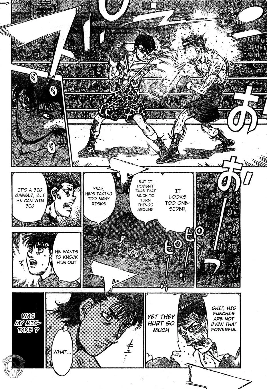Hajime no Ippo Chapter 1220 page 4