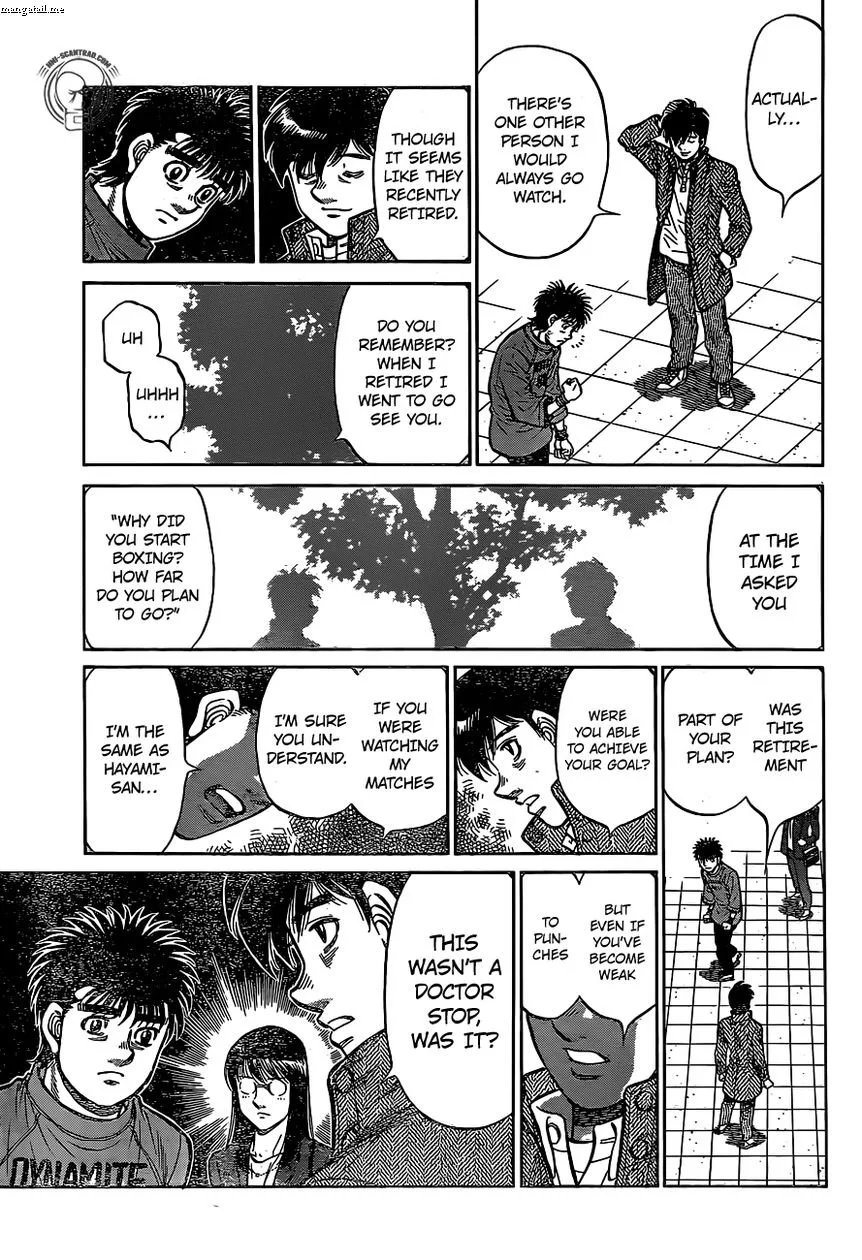 Hajime no Ippo Chapter 1221 page 11