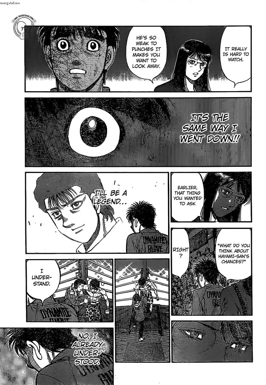 Hajime no Ippo Chapter 1221 page 7