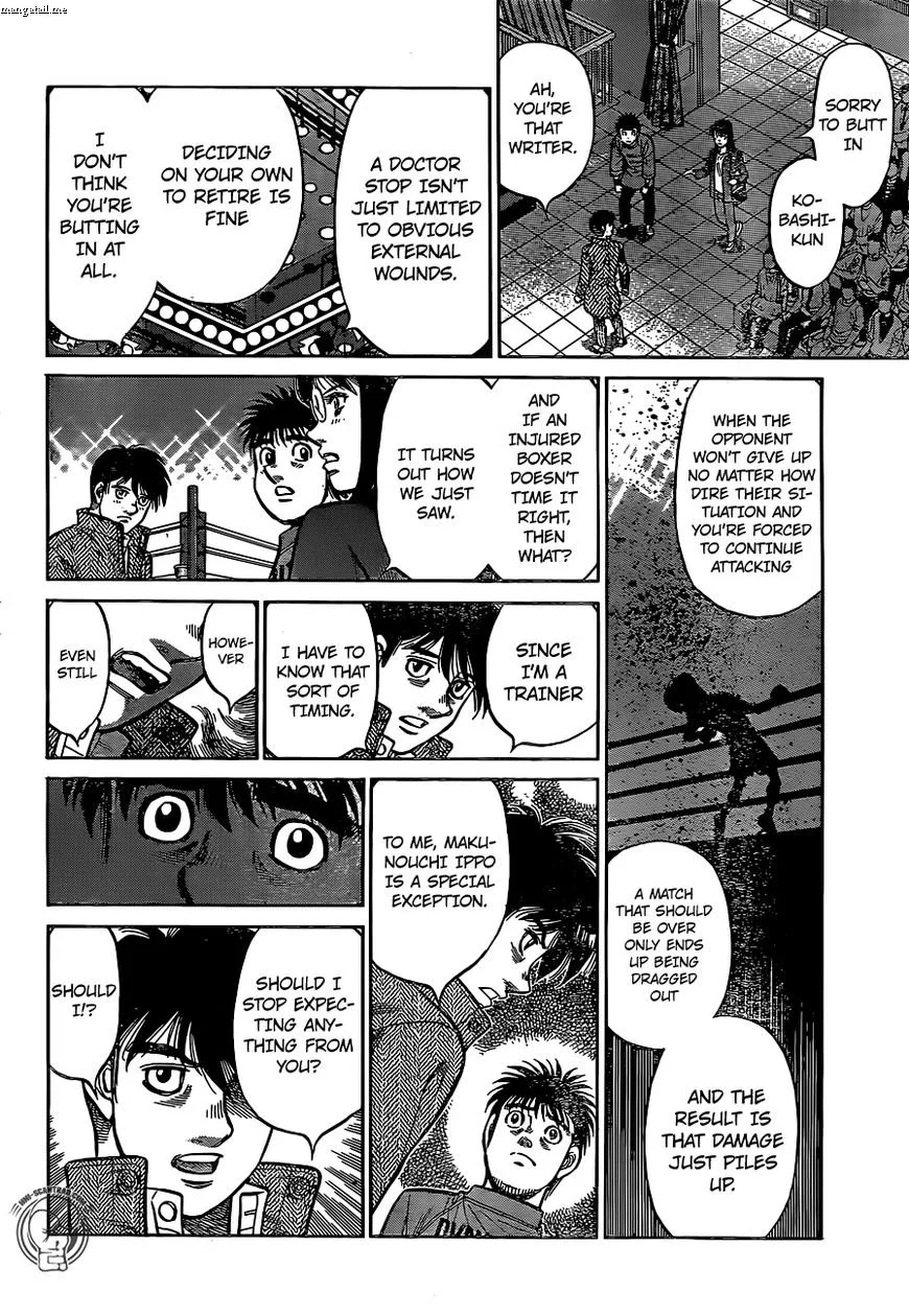 Hajime no Ippo Chapter 1221 page 12