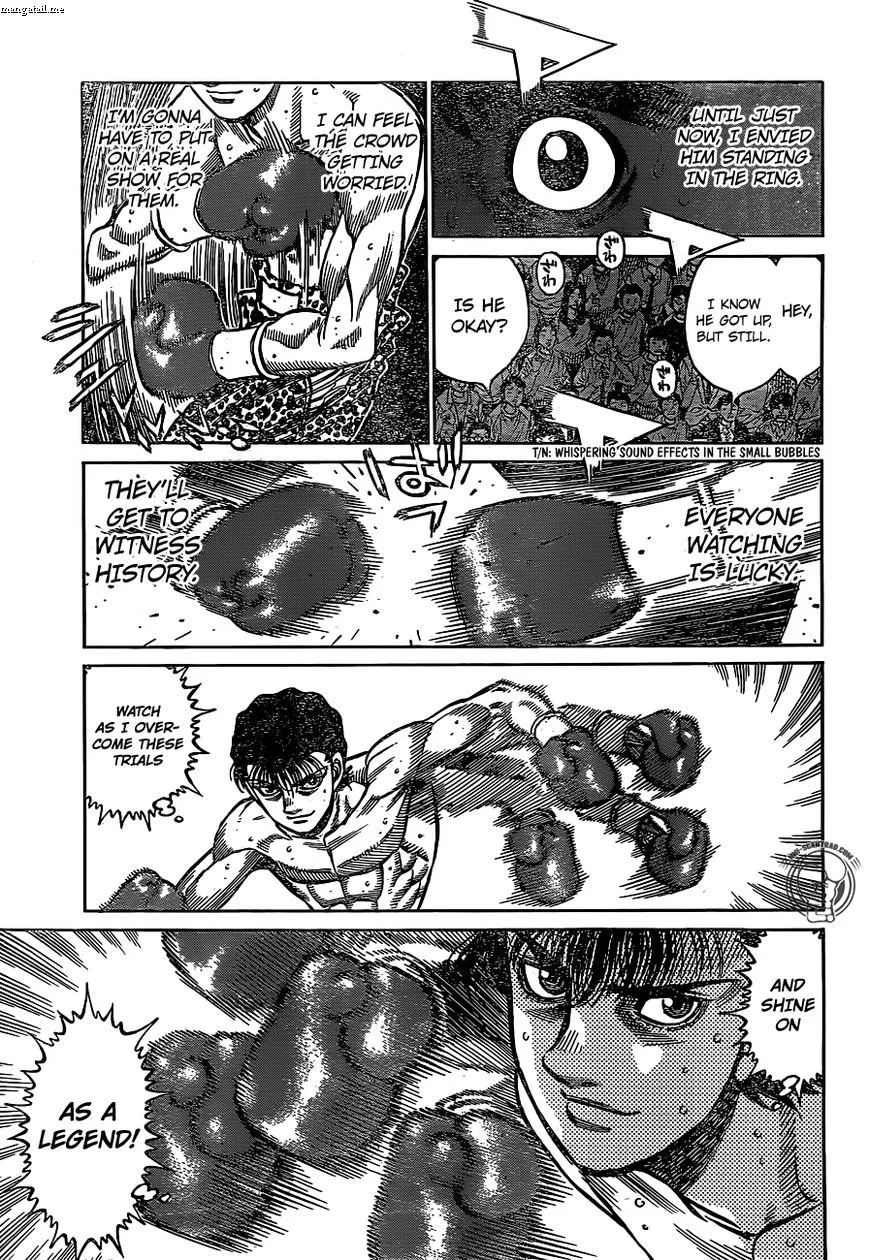 Hajime no Ippo Chapter 1221 page 3