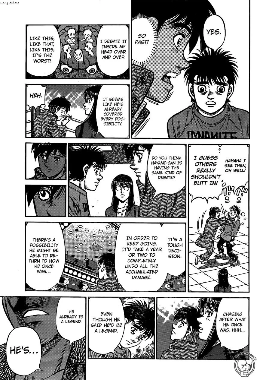 Hajime no Ippo Chapter 1221 page 13