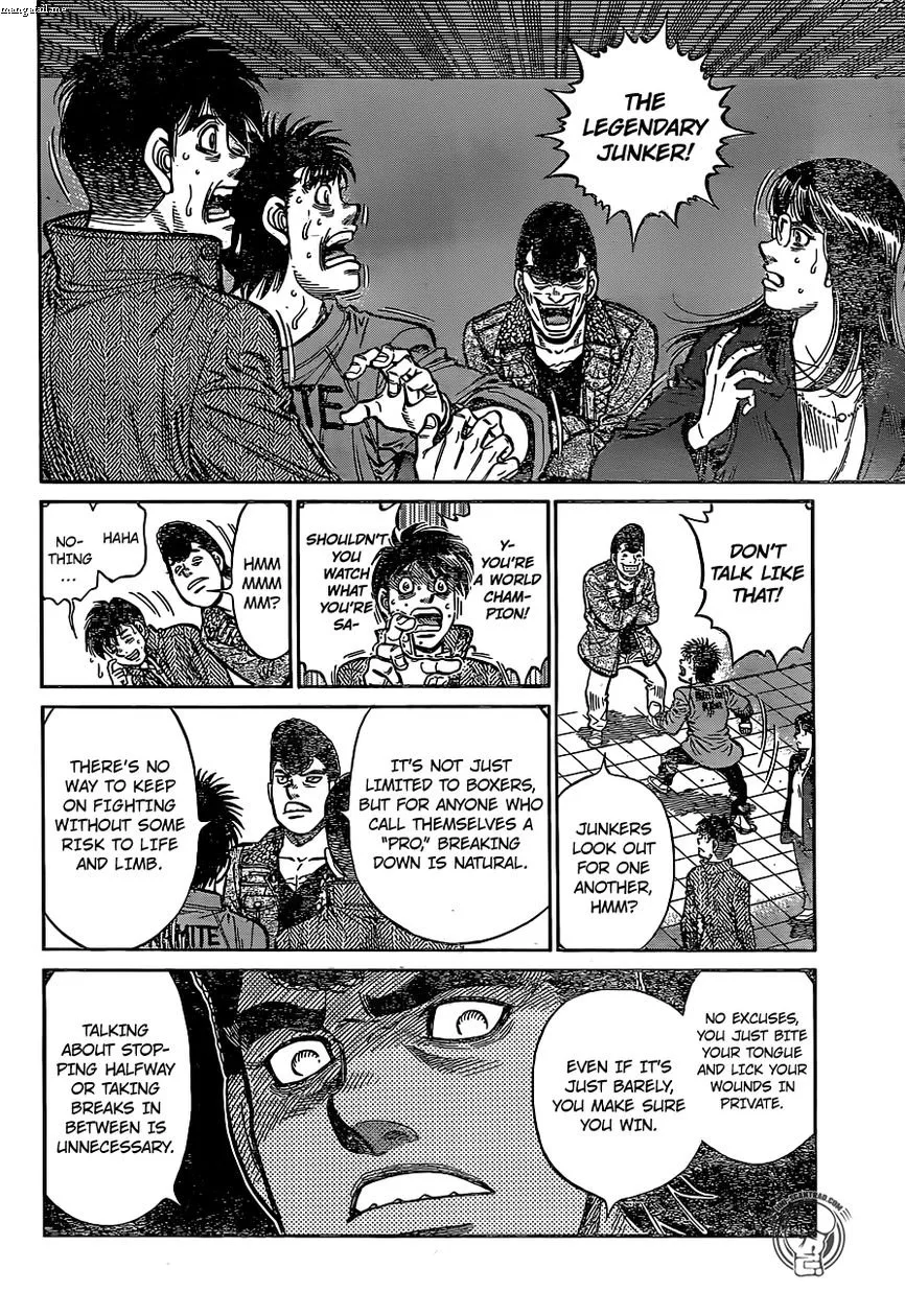 Hajime no Ippo Chapter 1221 page 14