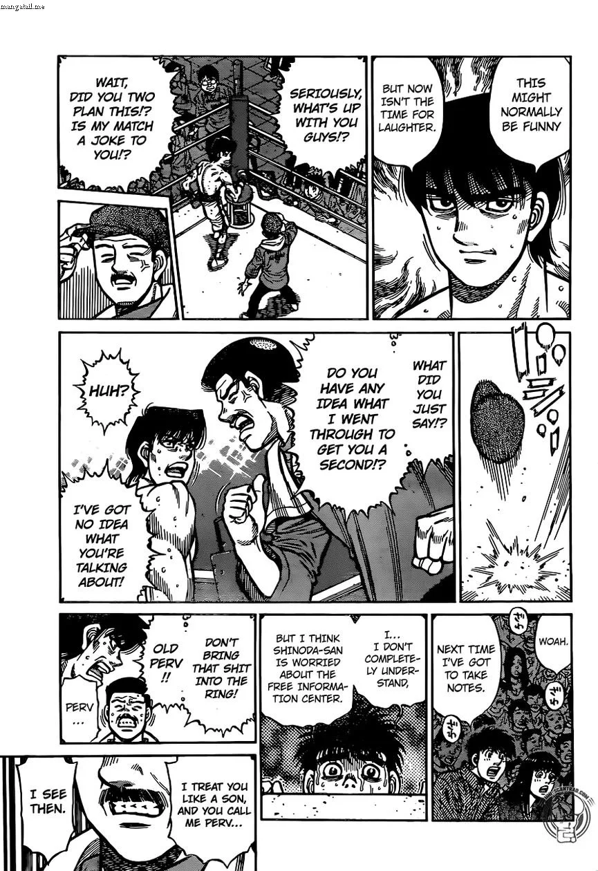 Hajime no Ippo Chapter 1223 page 3