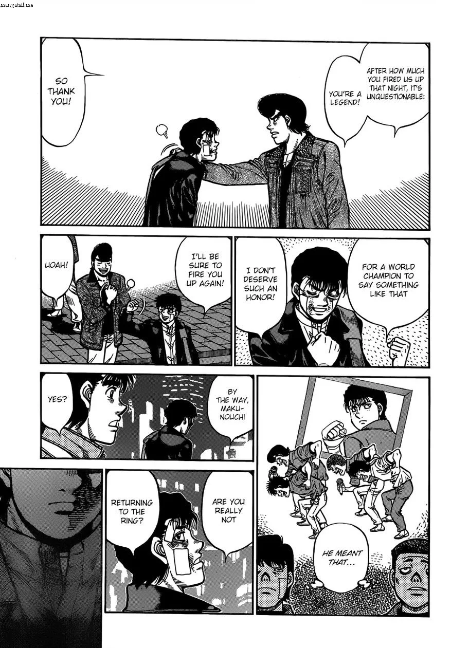 Hajime no Ippo Chapter 1224 page 14